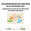 Ato Administrativo Nº 002/2023 - COMISSÃO DE ANÁLISE DE PROJETOS DA LEI PAULO GUSTAVO
