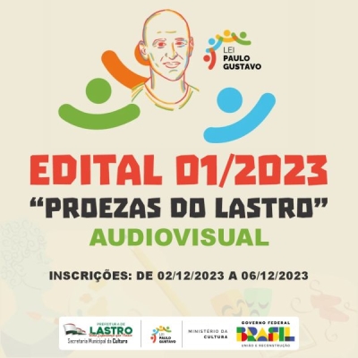 Edital de Abertura Nº 002/2023 - "TITICO PRETO" Artes Diversas - Lei Paulo Gustavo (LPG-2023)